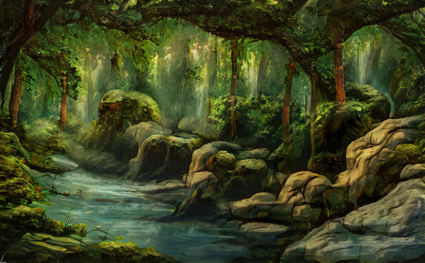 Cover art for carnivorous gorillas, a speculative zoology scenario on AI Dungeon