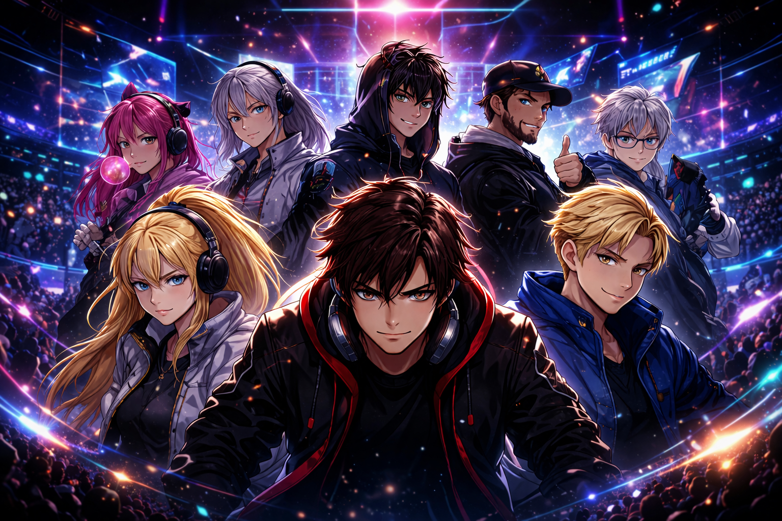 Cover art for Pro Gamer: Reputation Ranked, a gamer scenario on AI Dungeon