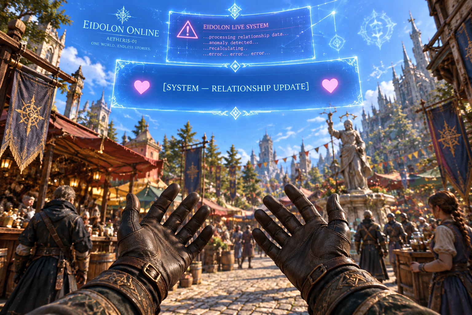 Cover art for 📜NPC: Role Undefined 📜, an enemies to lovers scenario on AI Dungeon