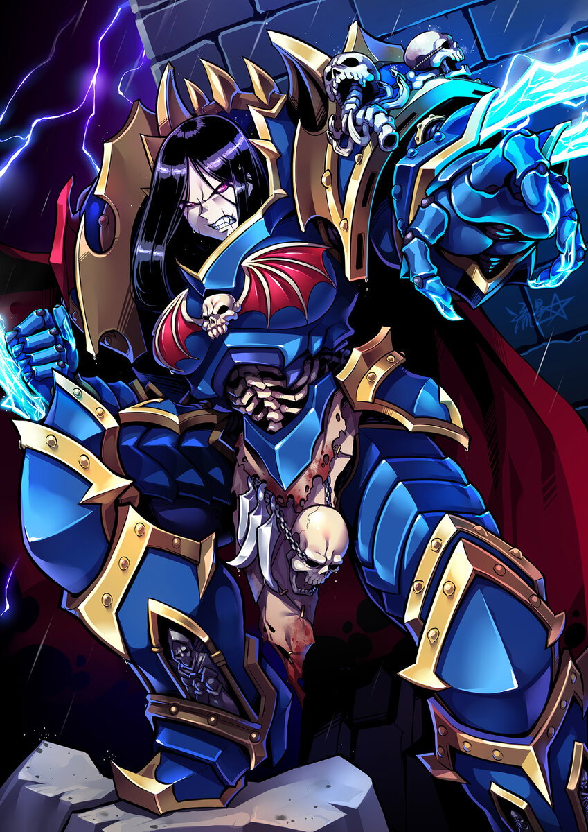 Cover art for (Censored version) Konrad Curze is your gf, a warhammer scenario on AI Dungeon