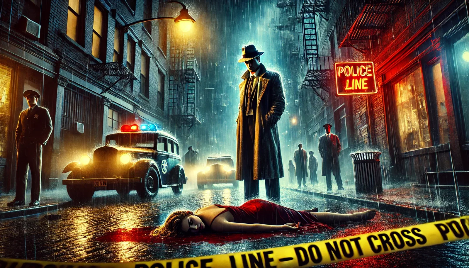 Cover art for New York Killers: Your Private Detective Story, a detective scenario on AI Dungeon