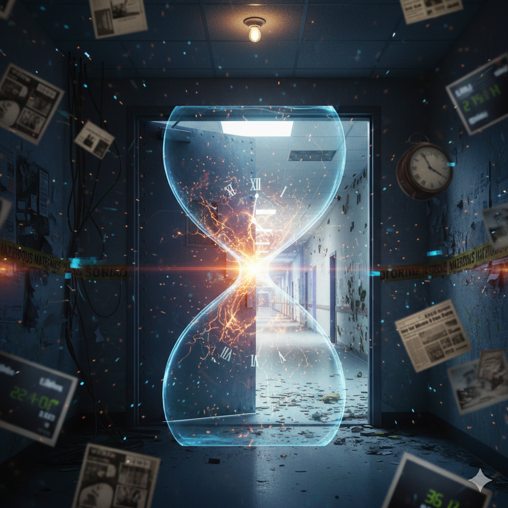 Cover art for Hindsight 20/26, a slice of life scenario on AI Dungeon