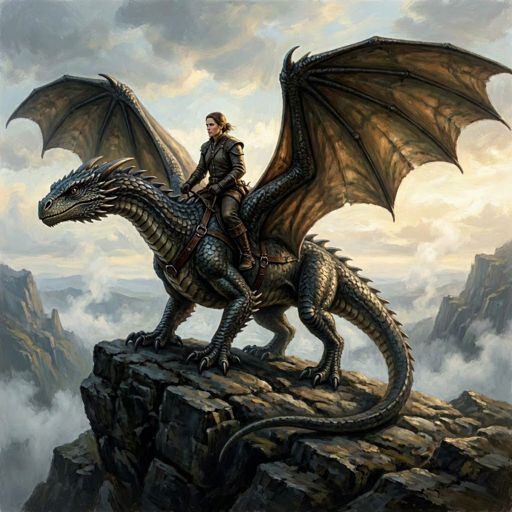 Cover art for Dragonriders of Pern, a fantasy world on Voyage