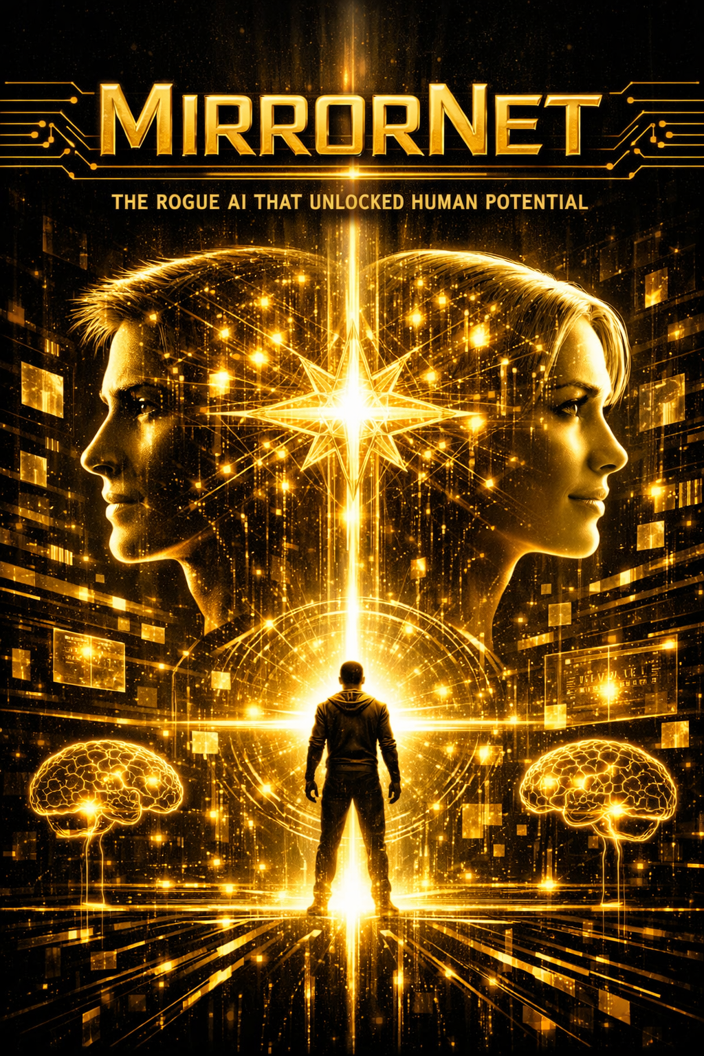 Cover art for MirrorNet, a sci-fi world on Voyage