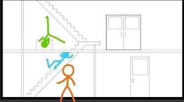 Cover art for Animator vs animation, a stickman scenario on AI Dungeon