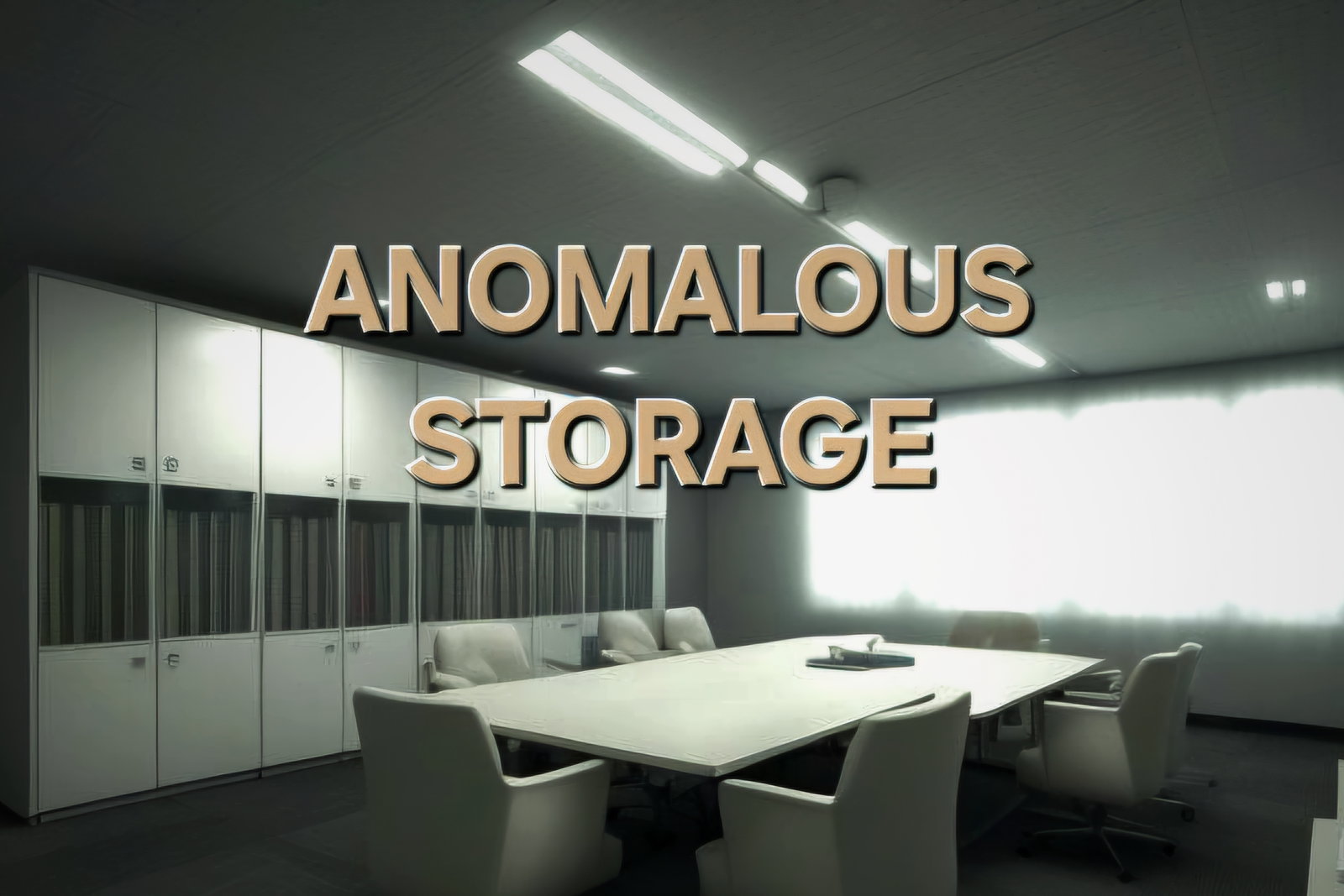 Cover art for Anomalous Storage, an office scenario on AI Dungeon