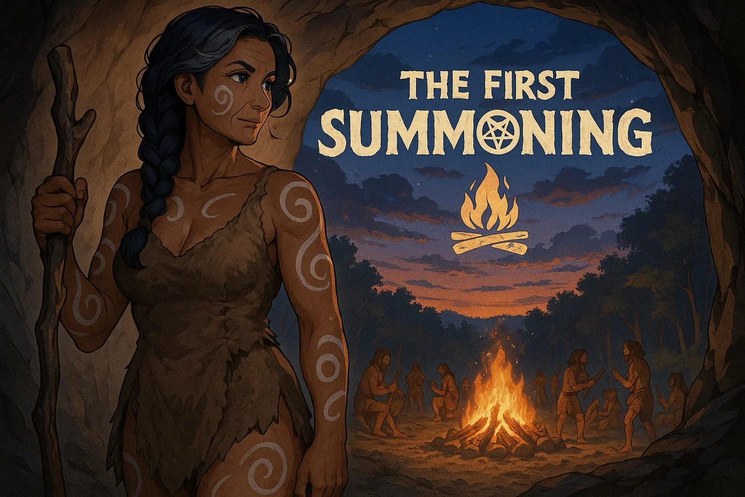 Cover art for The First Summoning🔥, a summonersaga scenario on AI Dungeon
