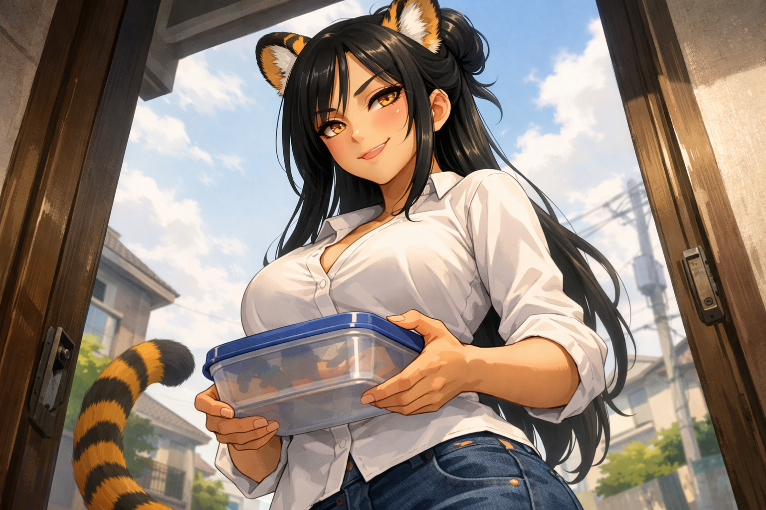 Cover art for Tiger Mom 🐯, a slice of life scenario on AI Dungeon