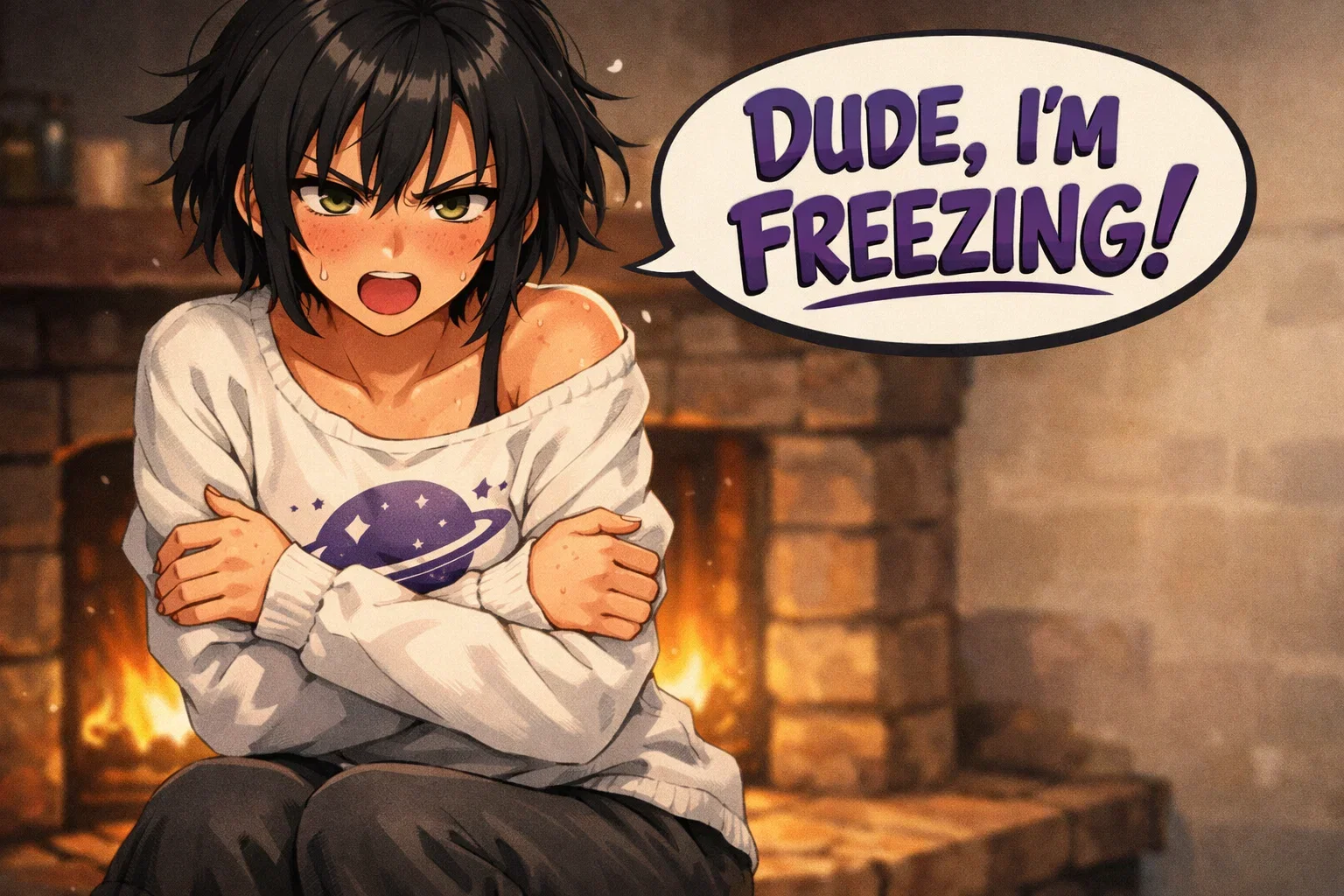 Cover art for Dude, I'm Freezing!🌨️, a val maroto scenario on AI Dungeon