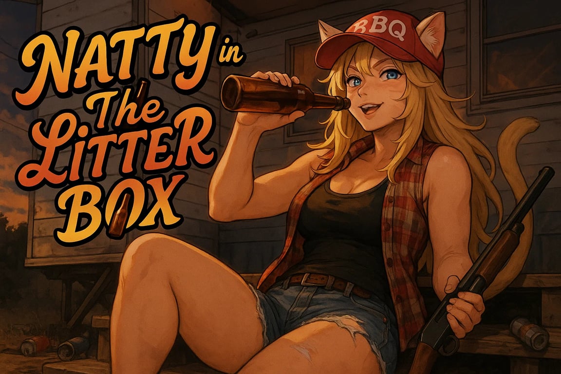 Cover art for Natty in the Litter Box 🍻, a slice of life scenario on AI Dungeon