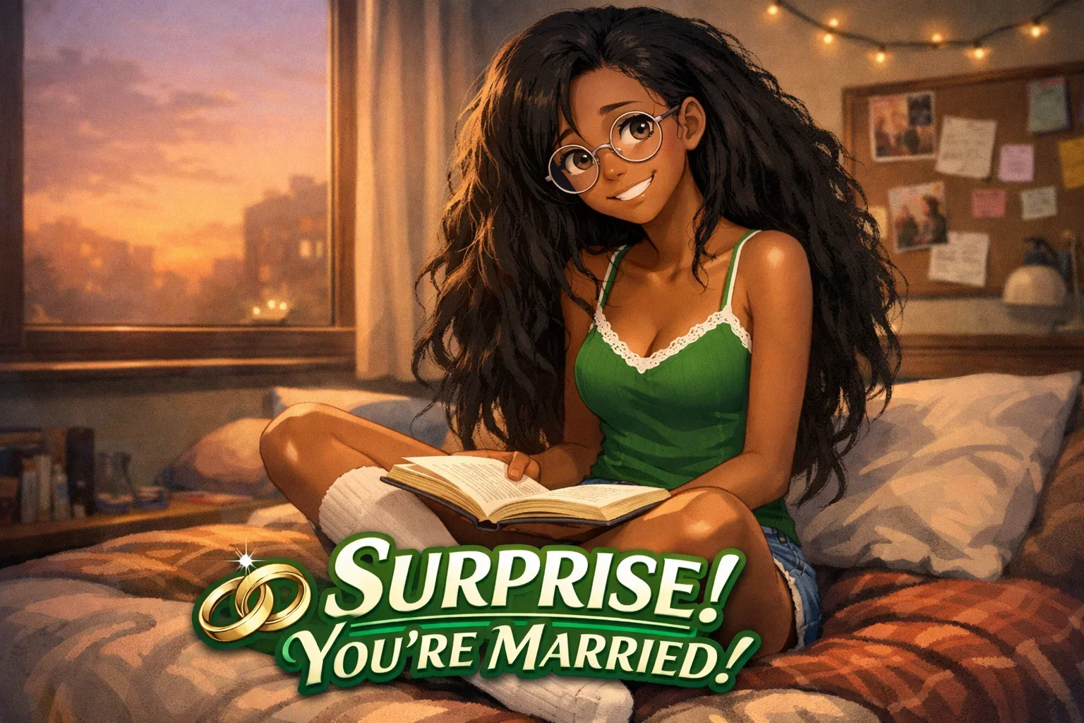 Cover art for Surprise! You're Married!💍, a romance scenario on AI Dungeon