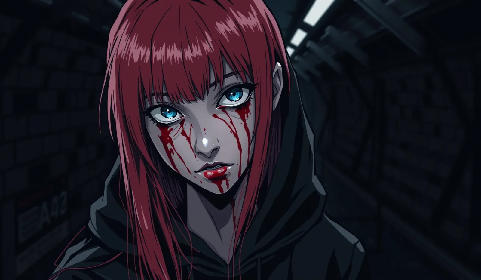 Cover art for Whispers in her Mind, an insanity scenario on AI Dungeon