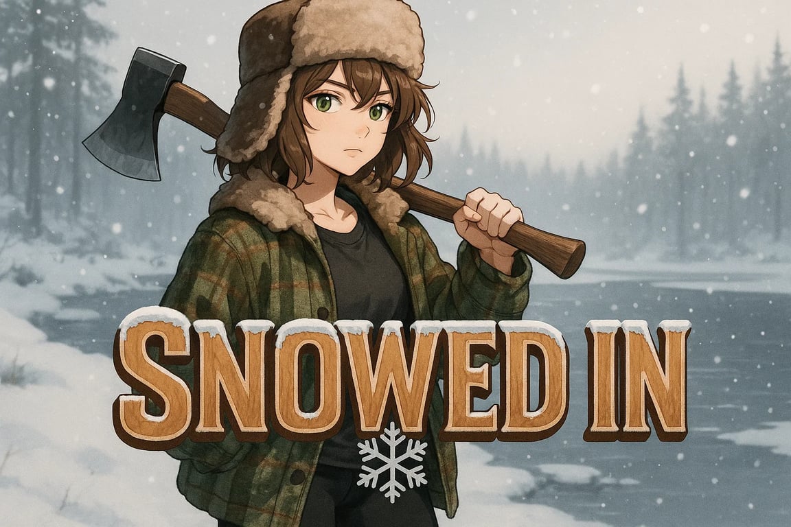 Cover art for Snowed In❄️, a winter scenario on AI Dungeon