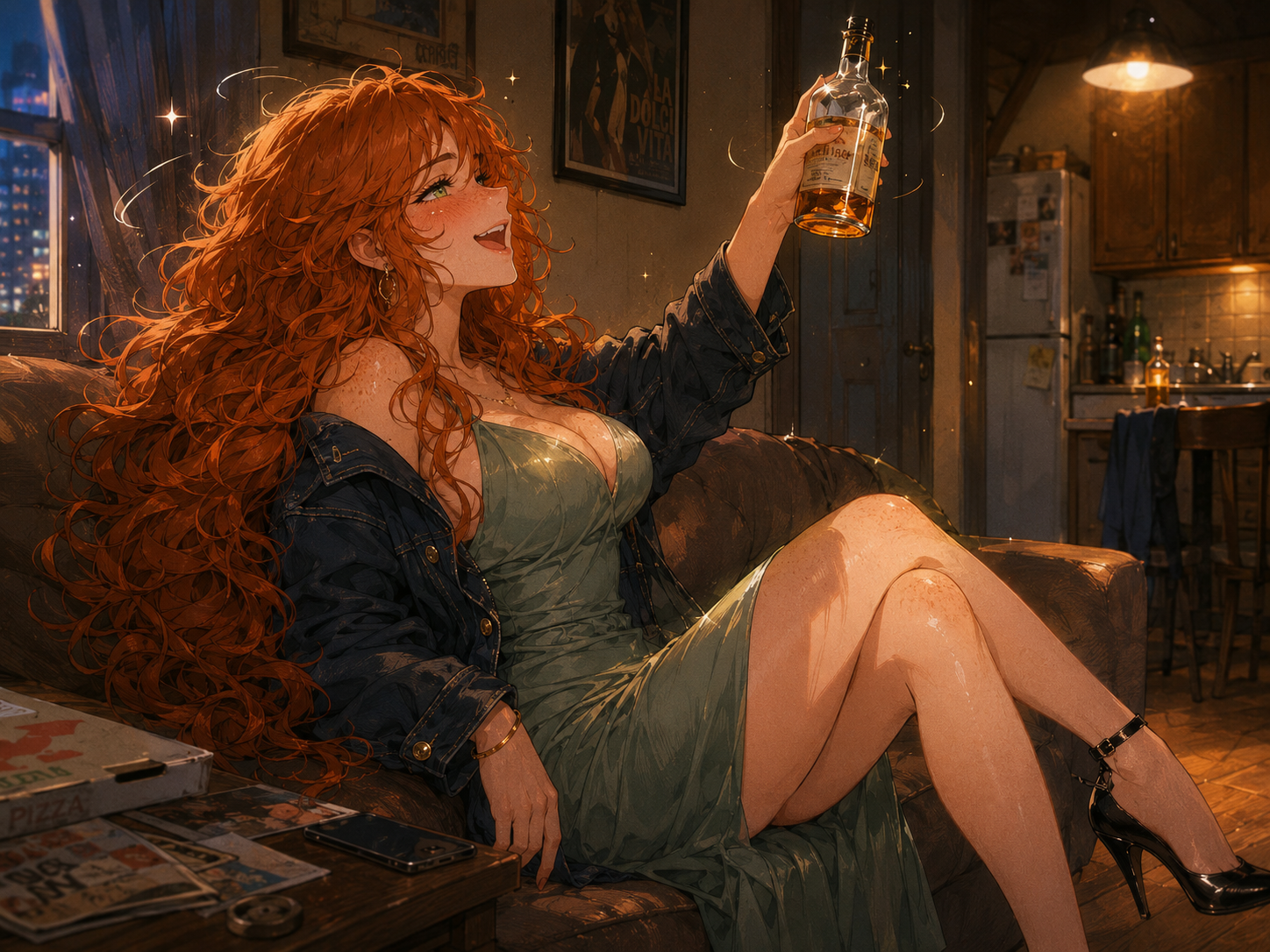 Cover art for Hell in Hollywoodâ, a slice of life scenario on AI Dungeon