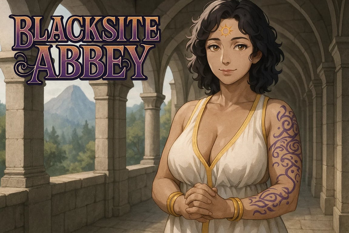 Cover art for Blacksite Abbey🙏🏻, a fantasy scenario on AI Dungeon