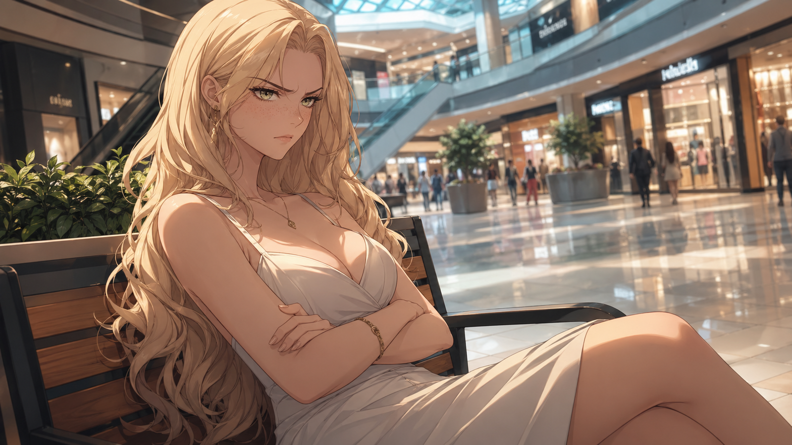 Cover art for Runway Girl 👠, a romance scenario on AI Dungeon