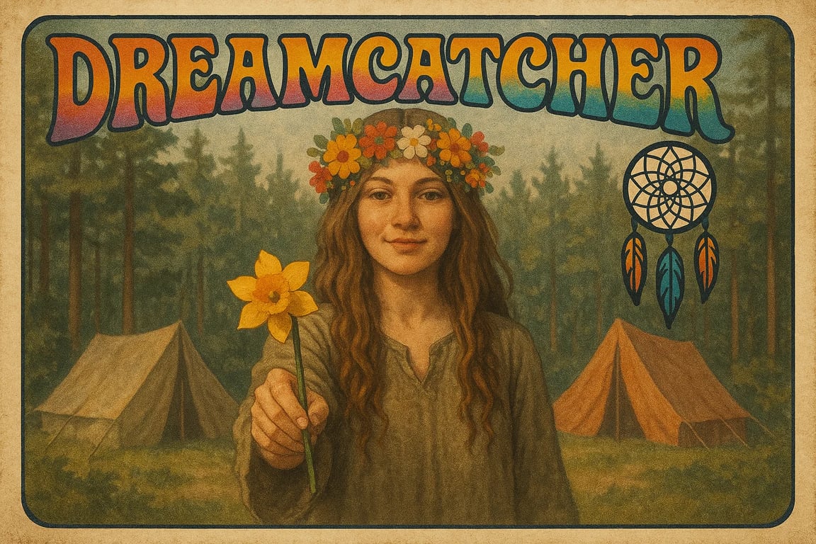 Cover art for Dreamcatcher 🪶, a hippies scenario on AI Dungeon