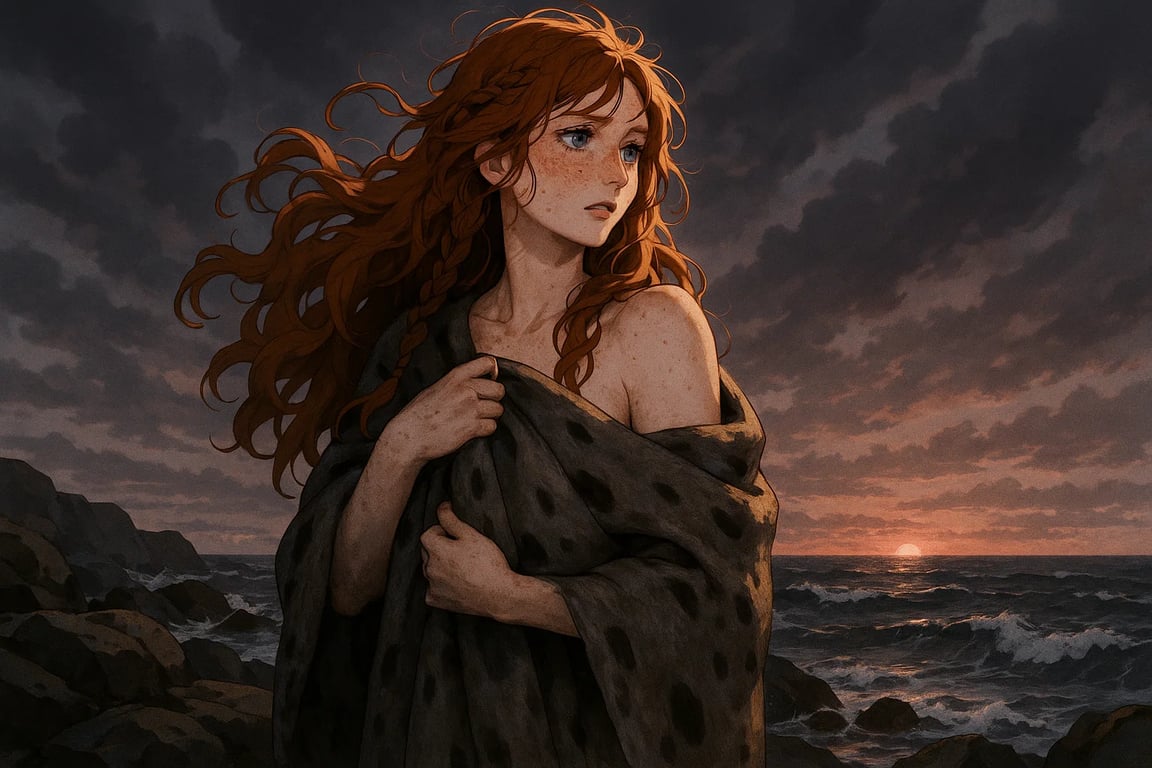 Cover art for Svala the Selkie, an urban fantasy scenario on AI Dungeon