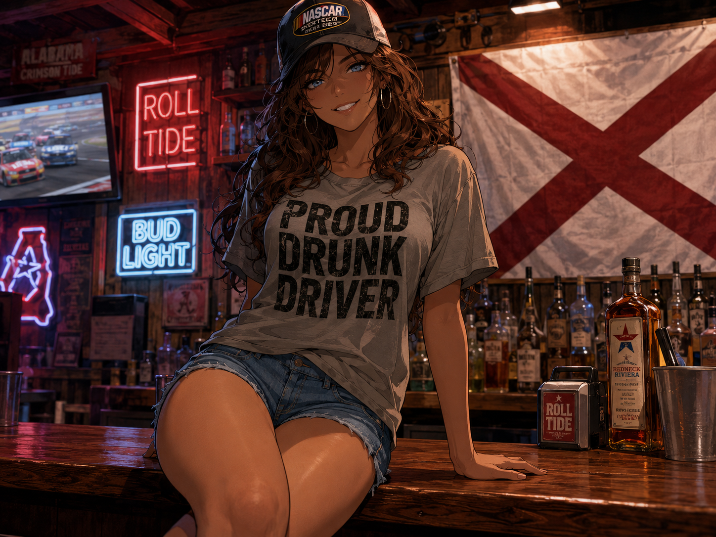 Cover art for Alabama Girl🍺, an usa 2 z scenario on AI Dungeon