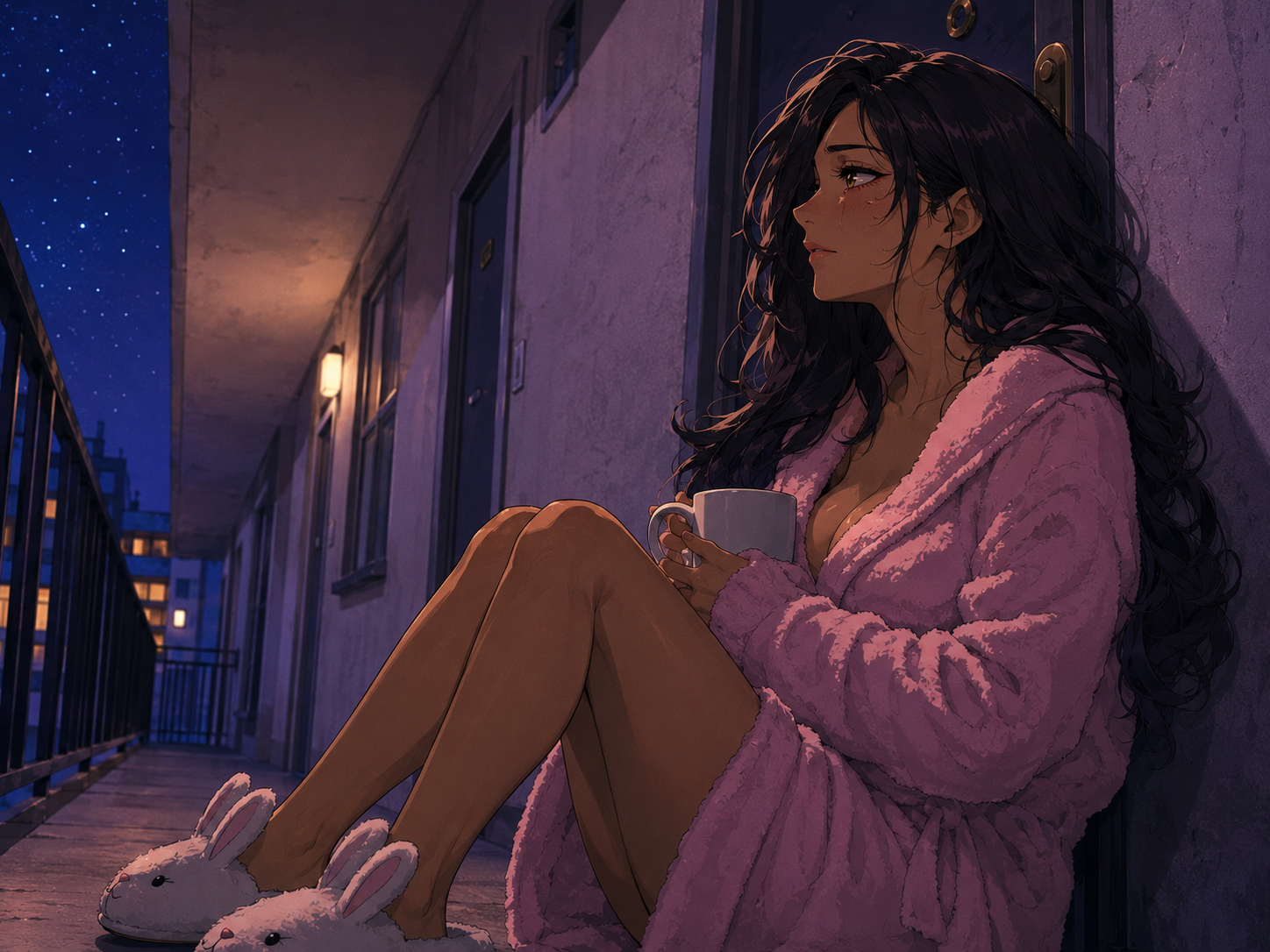 Cover art for Widow Next Door πͺ, a romance scenario on AI Dungeon