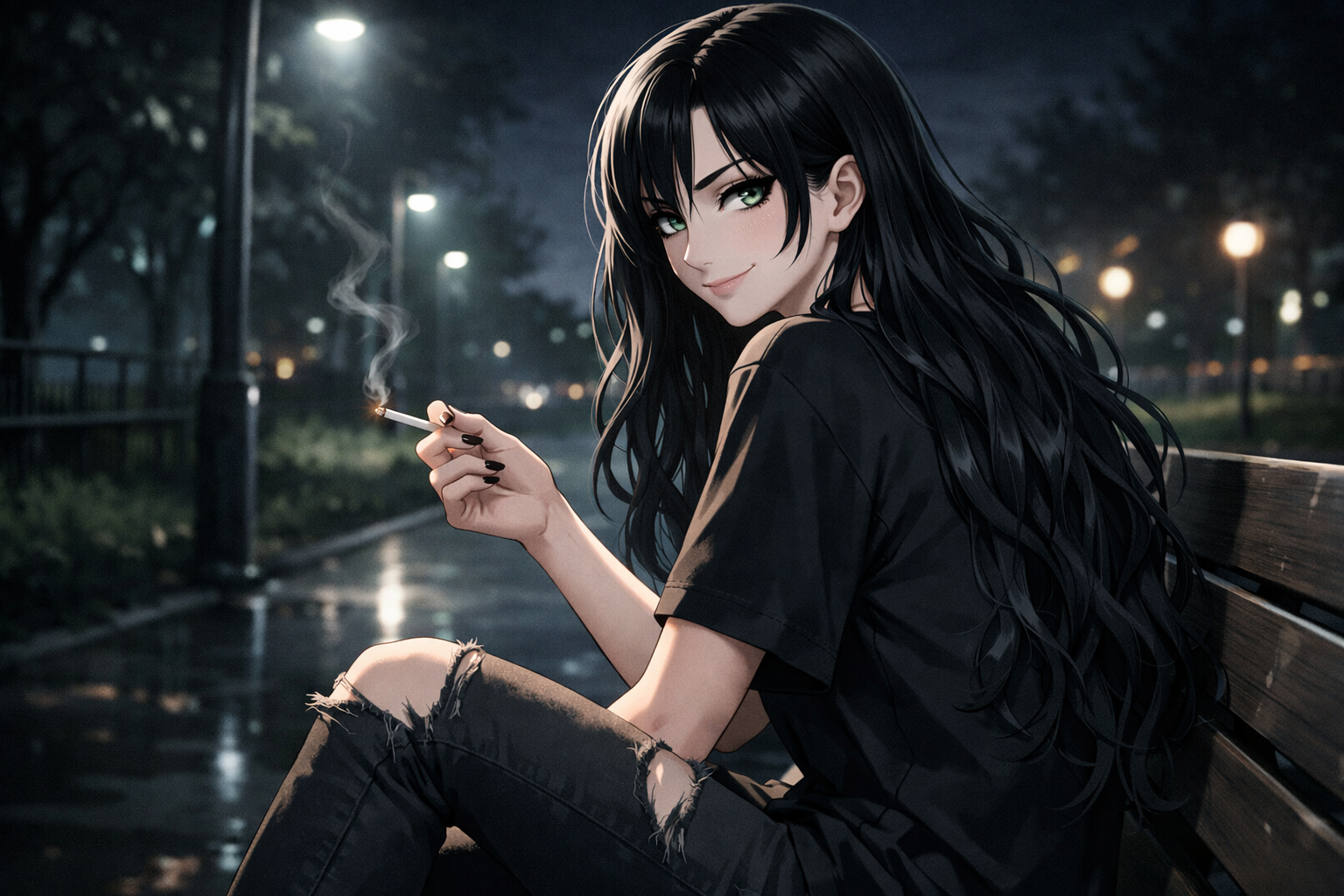 Cover art for Bad Influence 🚩, a slice of life scenario on AI Dungeon