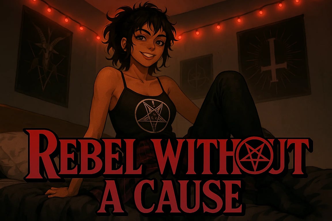 Cover art for Rebel Without A Cause 🔥, a demons scenario on AI Dungeon