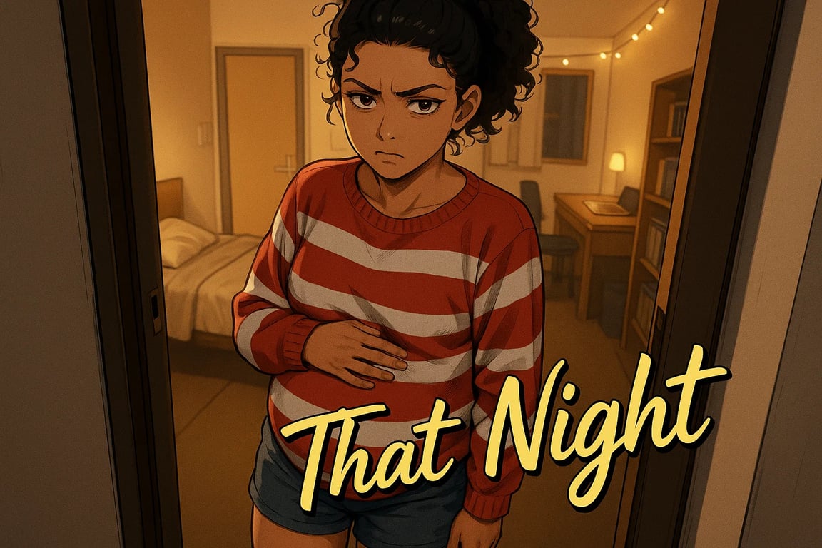 Cover art for π£π±πͺπ½ ππ²π°π±π½ π, an accidental pregnancy scenario on AI Dungeon