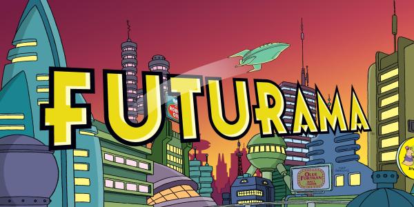 Cover art for Futurama, a ciencia ficcion scenario on AI Dungeon