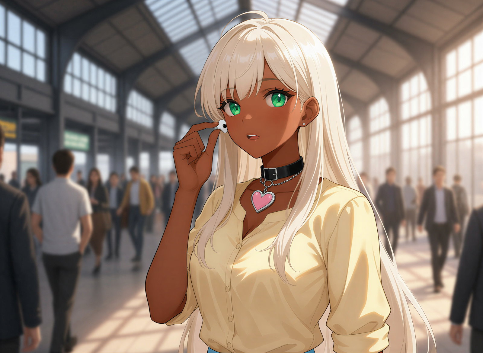 Cover art for She's a Maniac!, a romance scenario on AI Dungeon