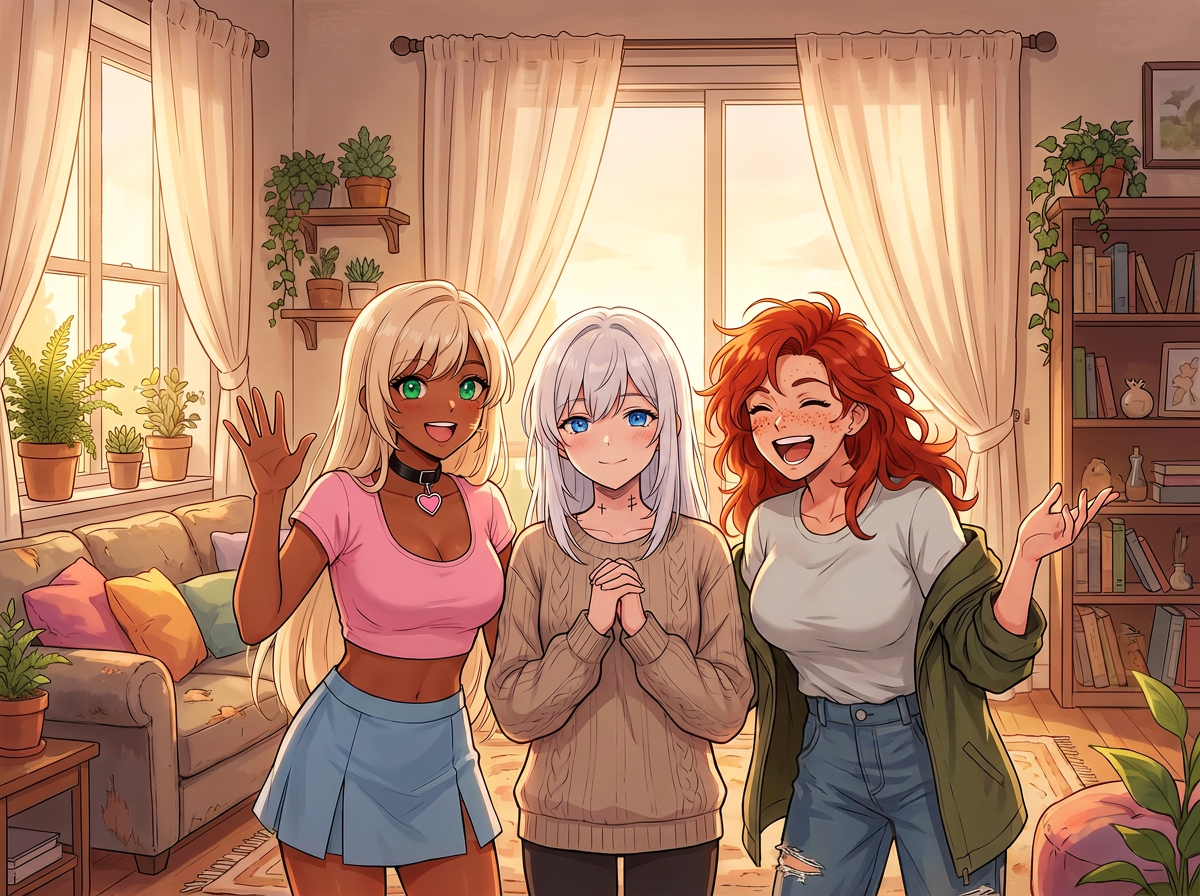 Cover art for What Makes You Tick, a comedy scenario on AI Dungeon