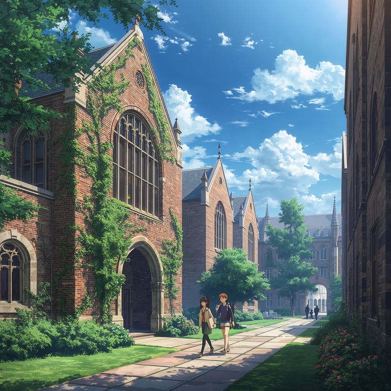 Cover art for Veritas: A Legacy Revealed, a school life scenario on AI Dungeon