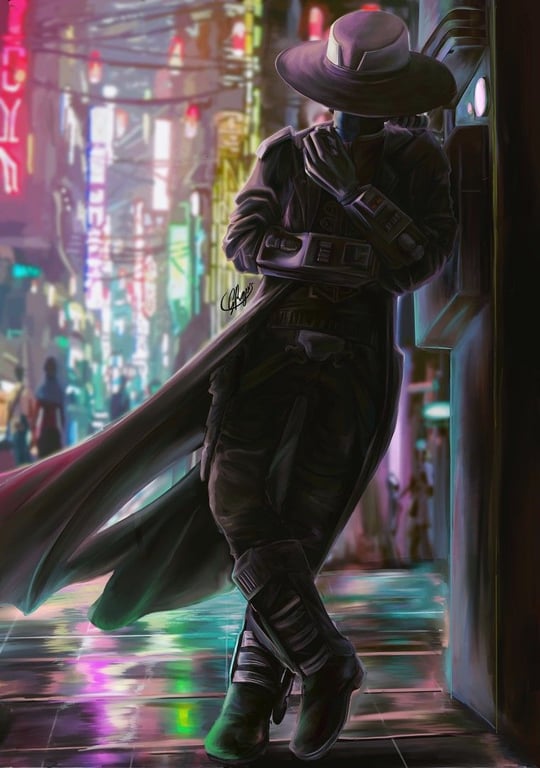 Cover art for Star Wars Universe: Darro Olien, Intergalactic Bounty Hunter, a starwars adventure on AI Dungeon