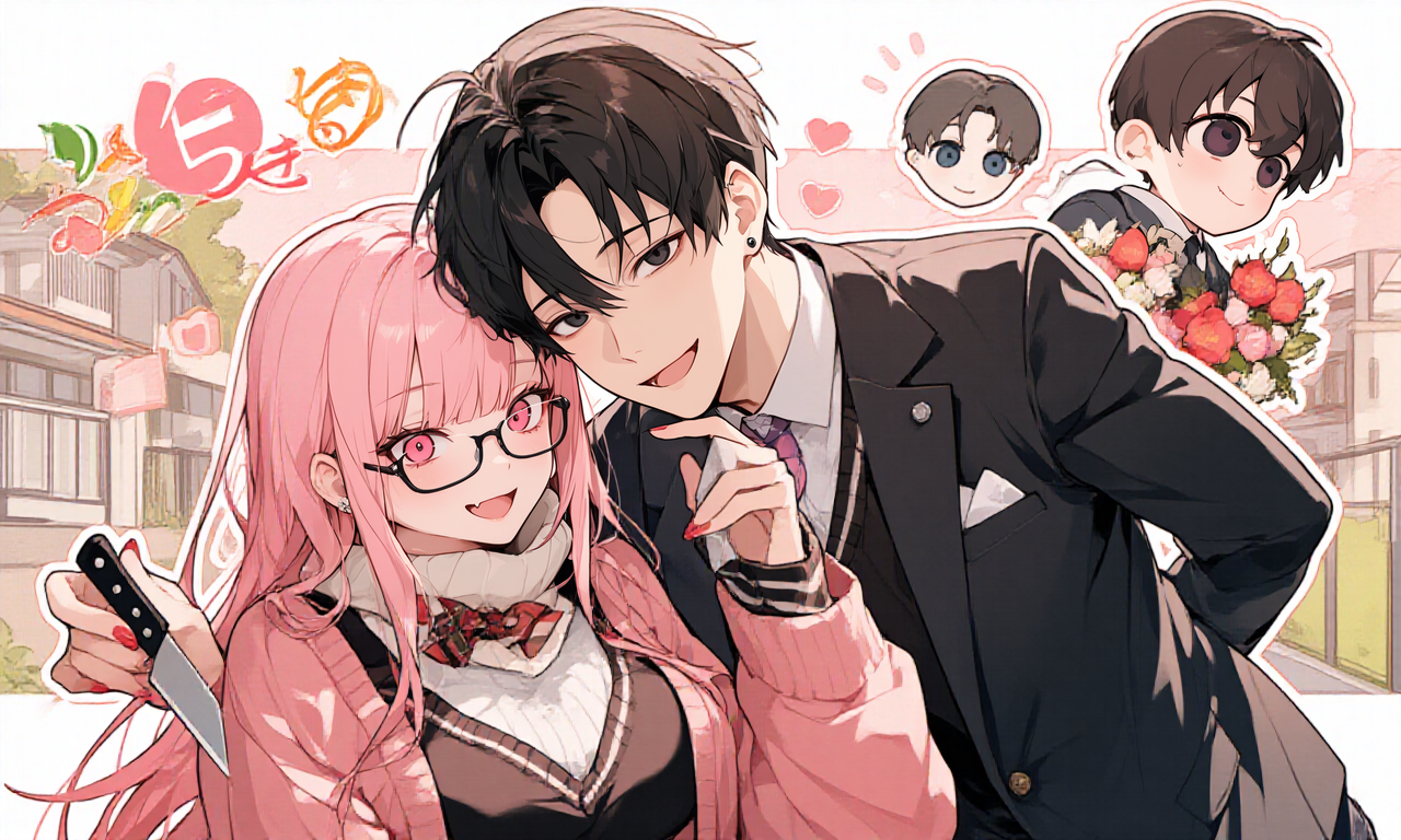 Cover art for Yandere Madness , a yandere scenario on AI Dungeon