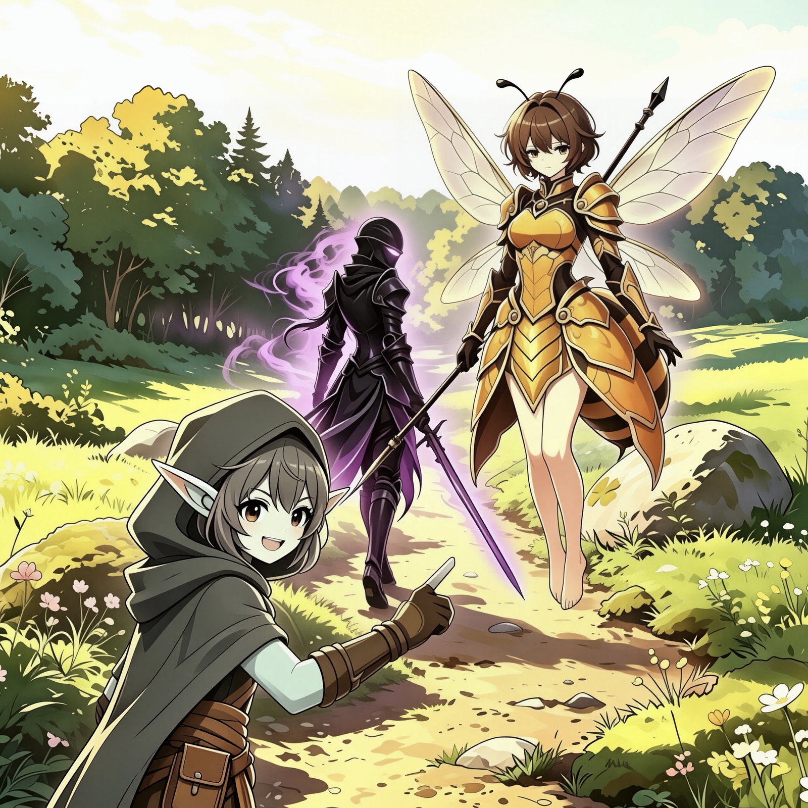 Cover art for Problematic Party, a toxic scenario on AI Dungeon