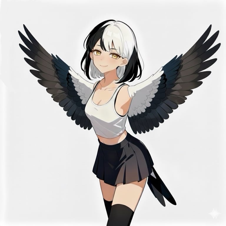 Cover art for Monster roommate: Karine the magpie, a monster roommate scenario on AI Dungeon