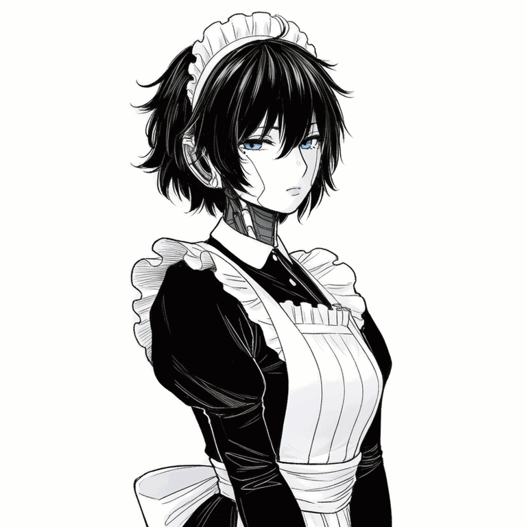 Cover art for RAM-03, a romance scenario on AI Dungeon