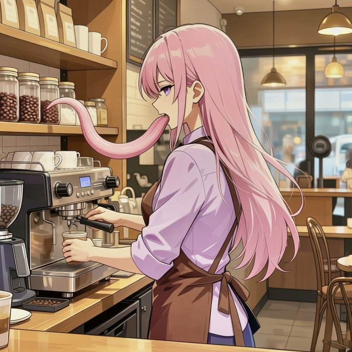 Cover art for Mocha & Mimic, a modern scenario on AI Dungeon
