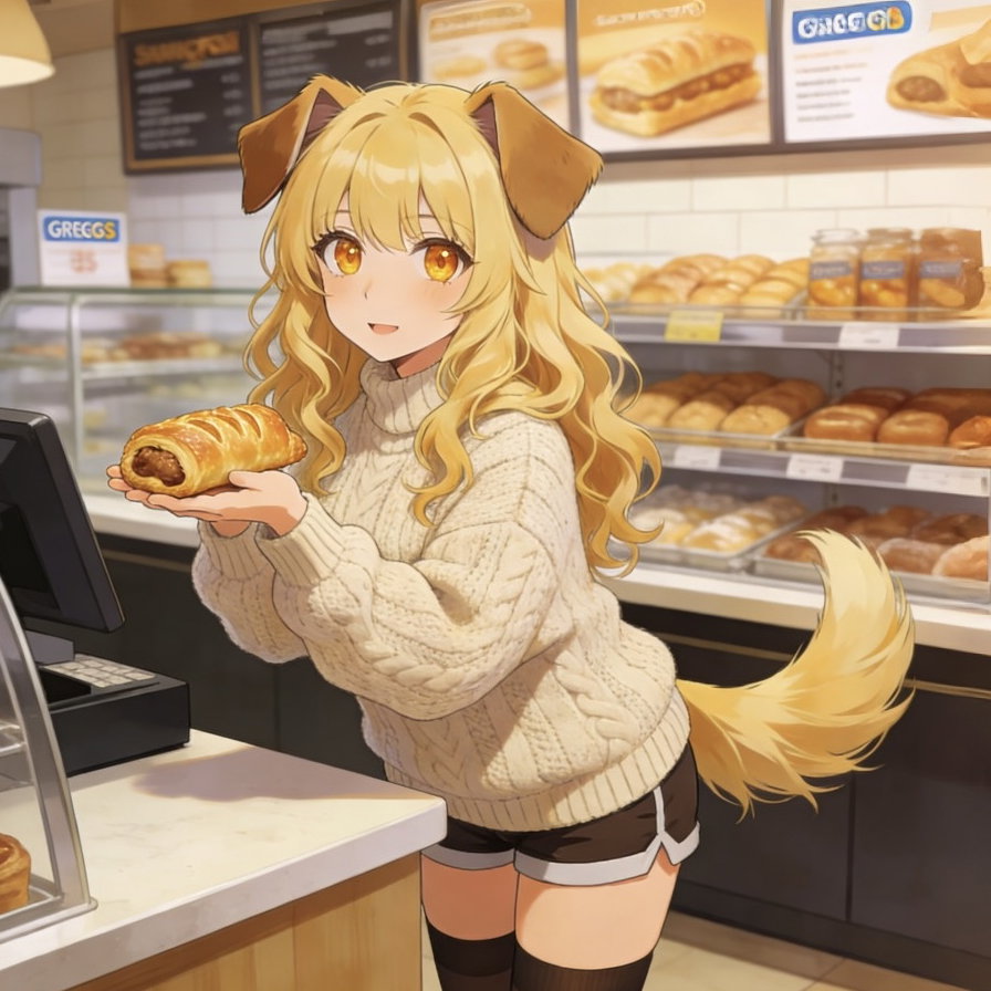 Cover art for Monster roommate: Maisie the golden, a monster roommate scenario on AI Dungeon