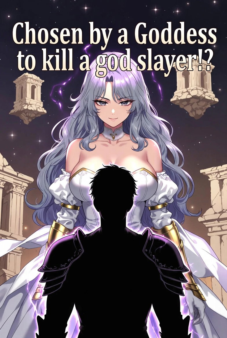 Cover art for Chosen by a Goddess to kill a god slayer!? , a fantasy scenario on AI Dungeon