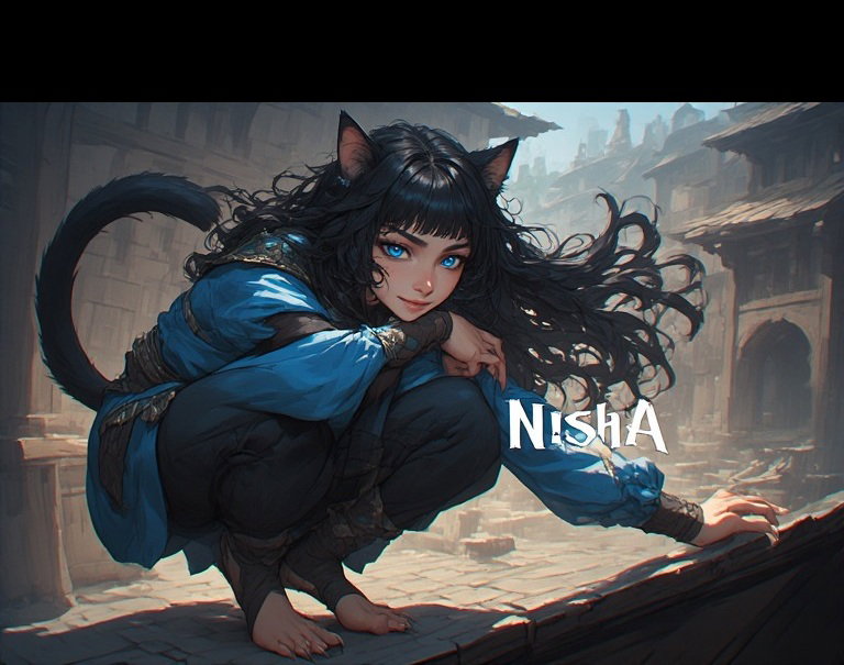 Cover art for Meet Nisha!, a rosewolf scenario on AI Dungeon