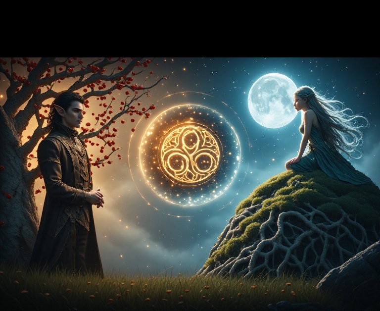 Cover art for The Unforgotten Vow, a fantasy scenario on AI Dungeon