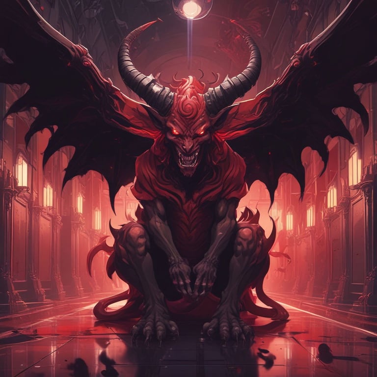 Cover art for Blank Slate: Bound by the Abyss, a fantasy scenario on AI Dungeon