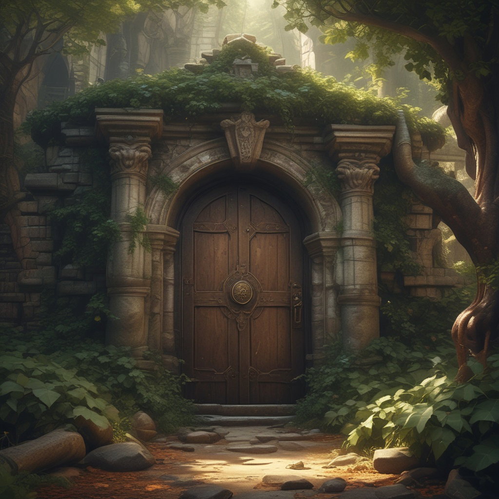 Cover art for Elsewhere, a fantasy scenario on AI Dungeon