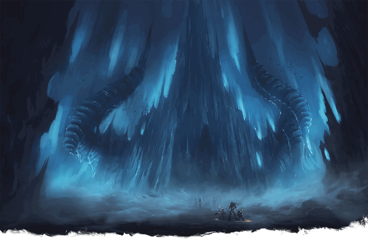 Cover art for Forgotten in the Shadowfell, a shadowfell scenario on AI Dungeon