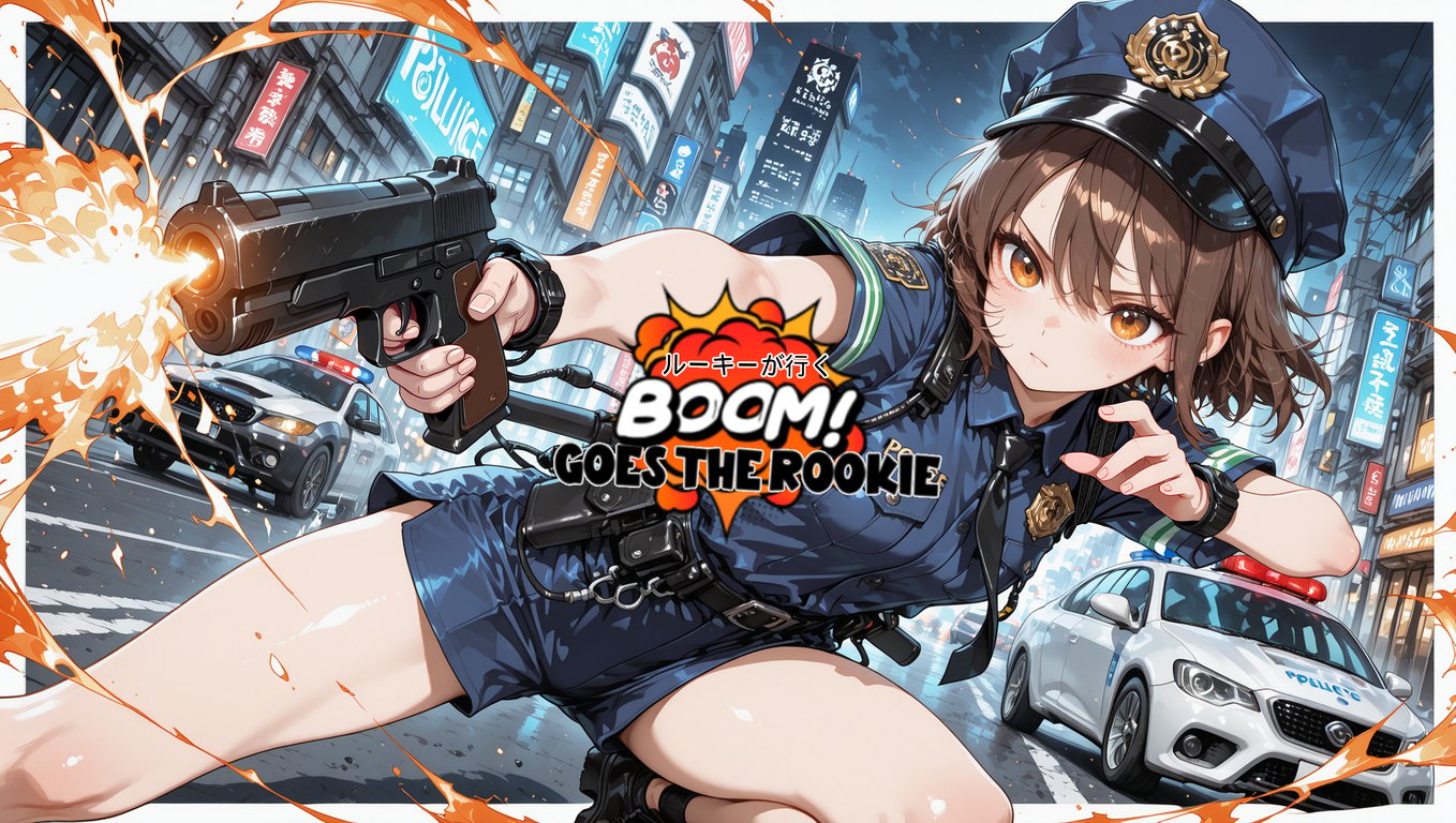 Cover art for 🎈FridayFunsies: Boom! Goes the Rookie, a comedy scenario on AI Dungeon