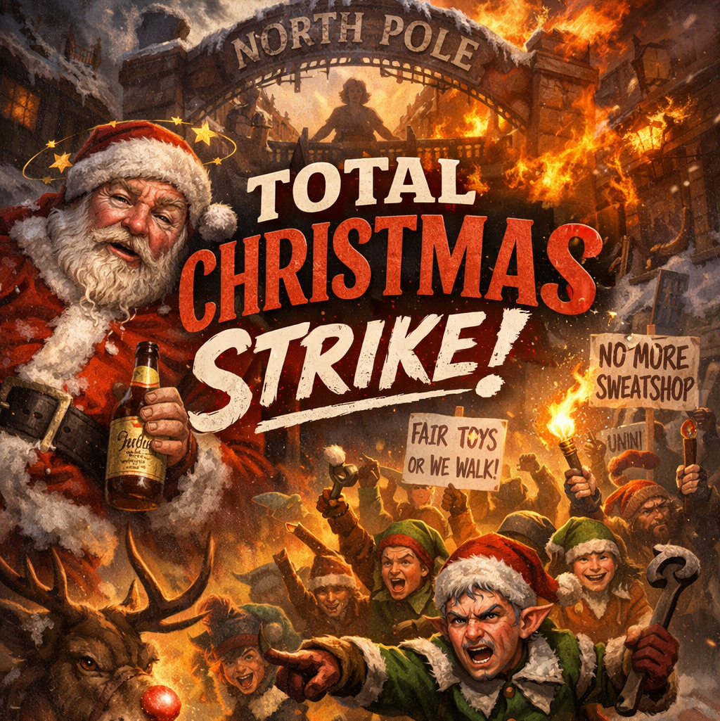 Cover art for Total Christmas strike! šŖ§ š, a christmas scenario on AI Dungeon