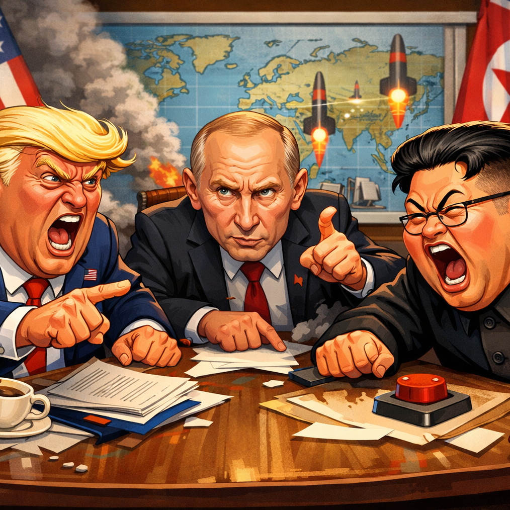 Cover art for The impossible table, a comedy scenario on AI Dungeon