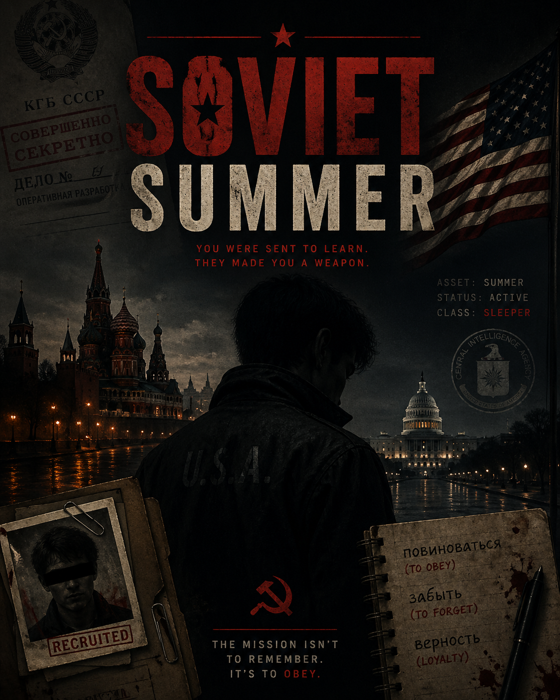 Cover art for Soviet summer, a soviet scenario on AI Dungeon