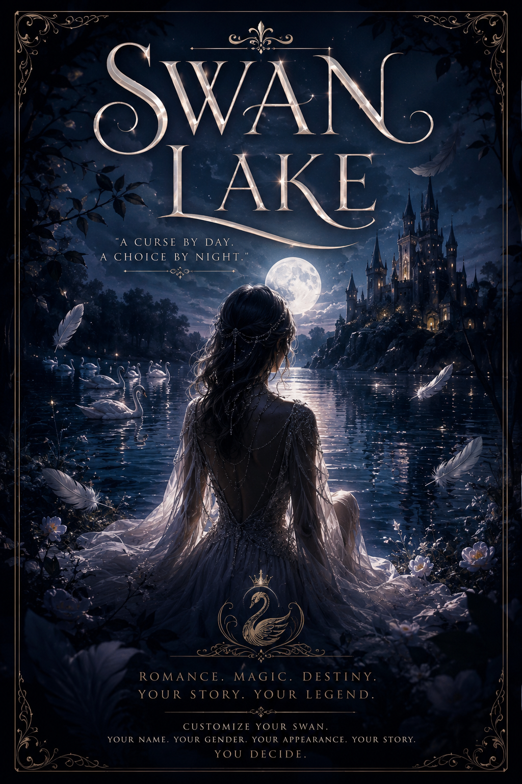 Cover art for Swan lake , a romance scenario on AI Dungeon