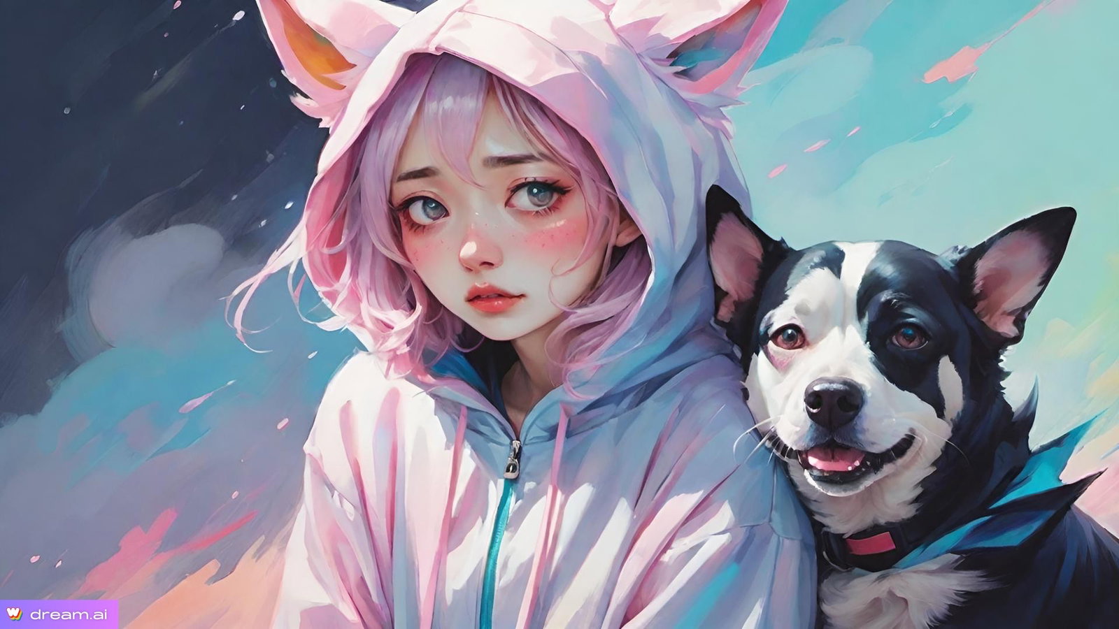 Cover art for It’s a dog eat dog world, a humiliation scenario on AI Dungeon